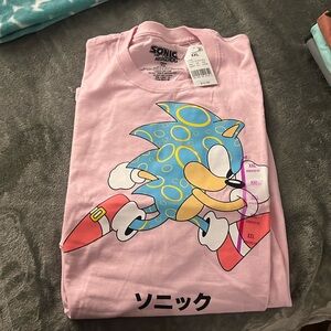 Sonic the hedgehog men’s tshirt